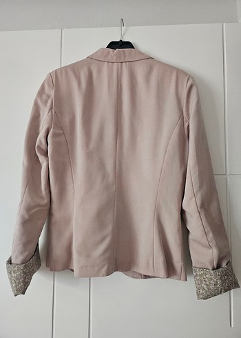 Kadın belden oturtmalı blazer ceket - Görsel 5