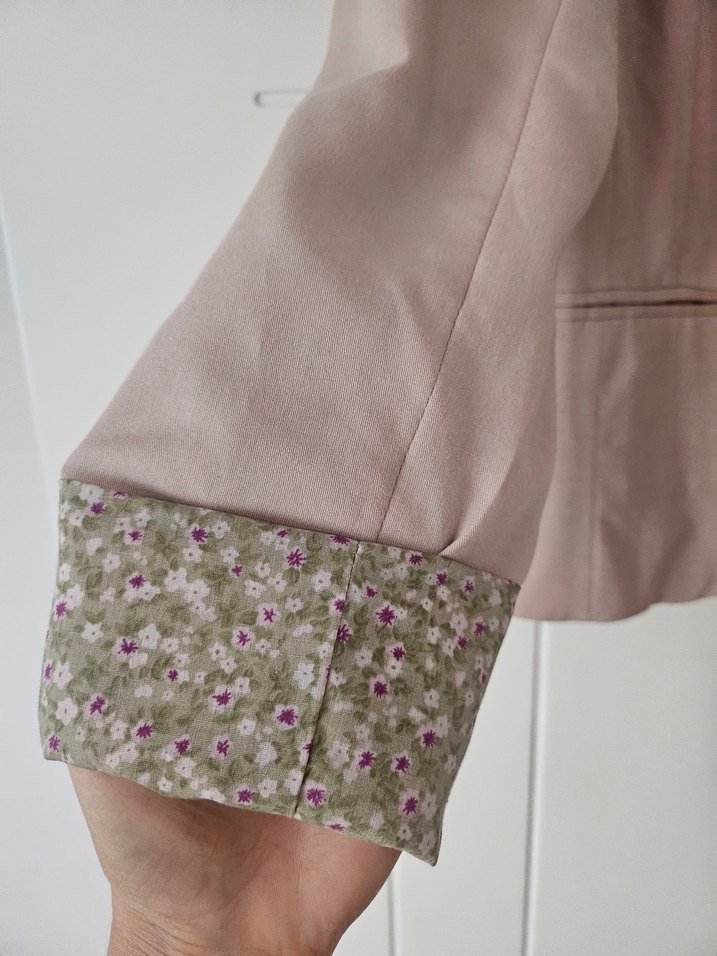 Kadın belden oturtmalı blazer ceket - Görsel 3