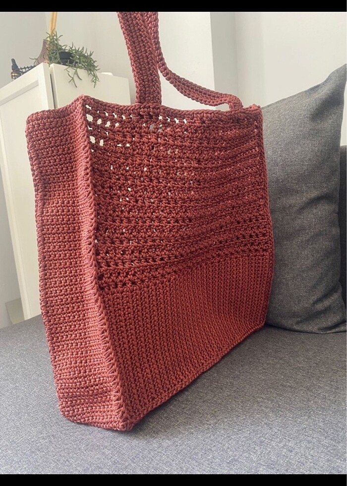 Örgü çanta - Görsel 2
