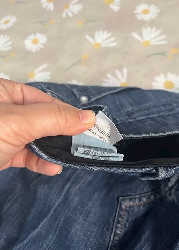 Gri Mavi Kadın Denim Etek - Görsel 4