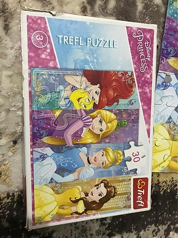 Walt Disney World Puzzle princes yapboz seti