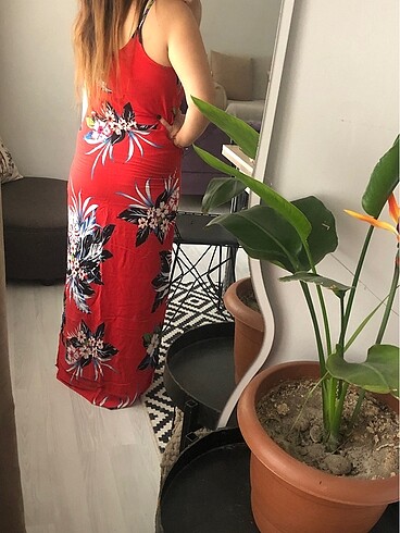 l Beden Yazlık elbise