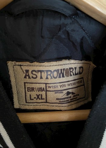 American Vintage Astroworld Travis Scott Bomber Kolej Ceket