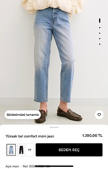 Bershka Mom Jean