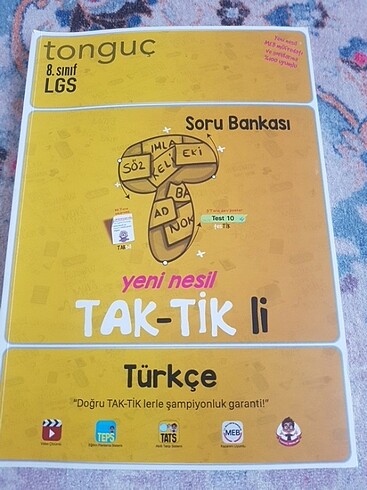 LGS 8.Sınıf tonguç akademi posterli Soru bankası 