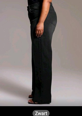 Siyah Kemerli Regular Fit Kadın Kot Pantolon - Görsel 7