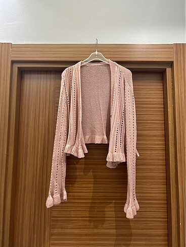 Zara Toz pembe hırka