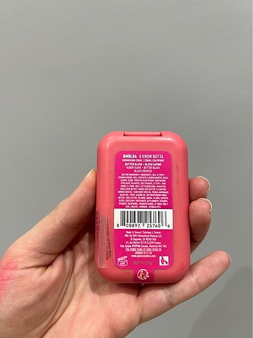  Beden Renk Nyx buttermelt blush