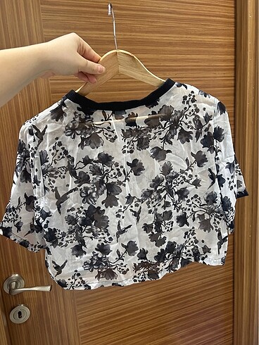 38 Beden H&M şifon çiçekli bluz