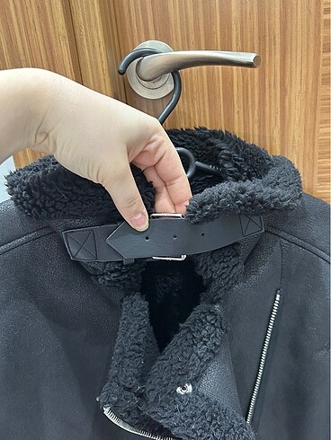 m Beden Bershka biker mont siyah