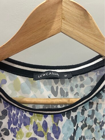 LC Waikiki Lcw leopar transparan bluz