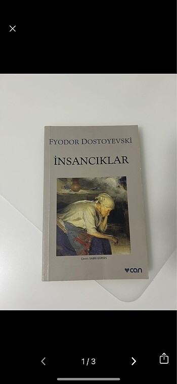 İnsancıklar dostoyevski can yayınevi