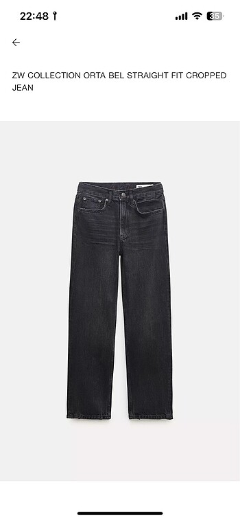 Zara kot pantolon