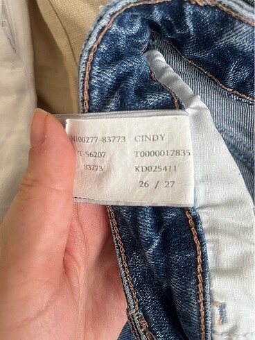 26 Beden Cindy model mavi kot pantolon