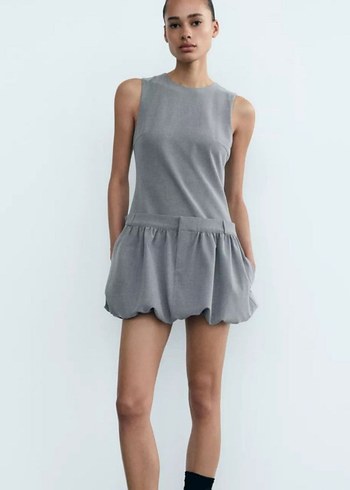 Zara balon elbise - Görsel 7