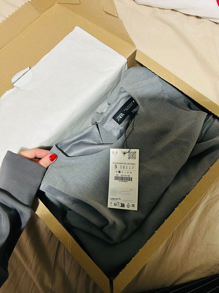 Zara balon elbise - Görsel 4