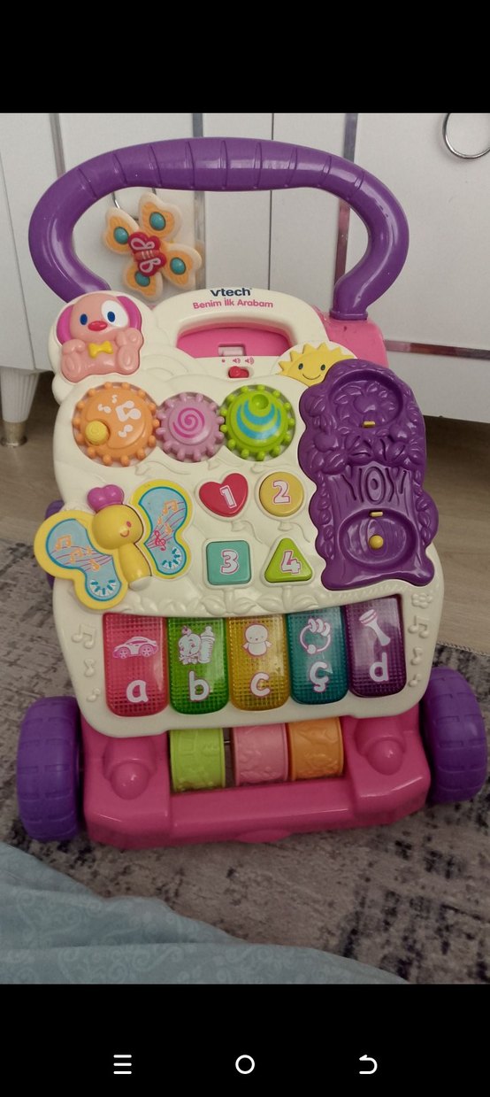 Vtech Pembe Bebek Yürüyüş Yardımcısı - Görsel 2
