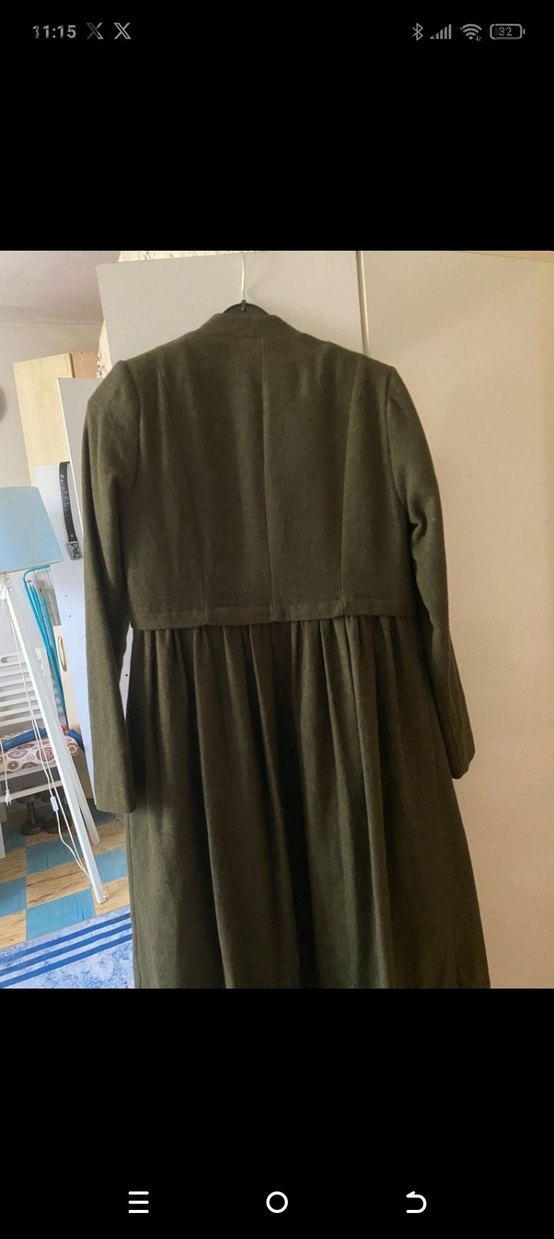 citcitli Uzun Yün Kaban - Görsel 3