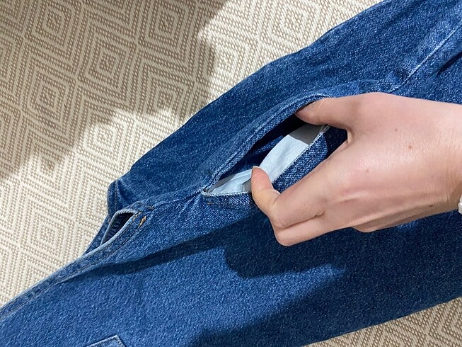 Jean salopet - Görsel 5