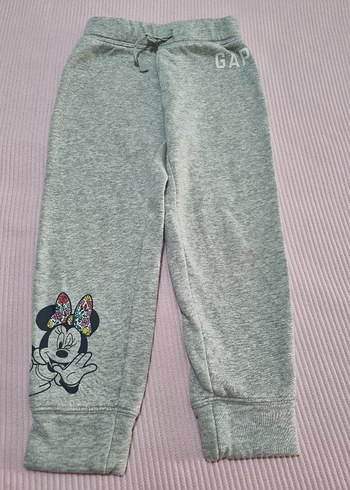 GAP Gri Minnie Mouse Baskılı Kız Eşofman Altı