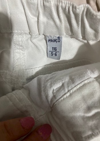 Panço Beyaz Pamuklu Erkek çocuk Takımı
