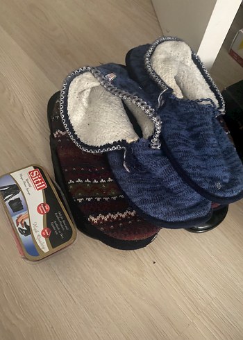 Erkek Çocuk Örgü Yün Terlikler - Görsel 5