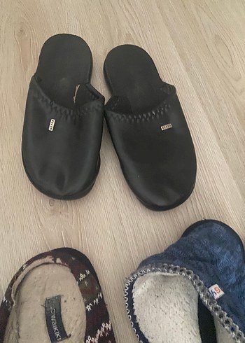 Erkek Çocuk Örgü Yün Terlikler - Görsel 3