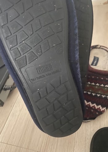 Erkek Çocuk Örgü Yün Terlikler - Görsel 6