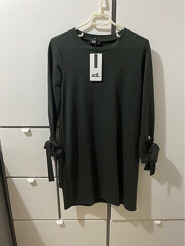 ADL ışık sweatshirt elbise