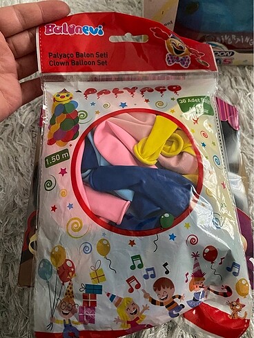  Palyaço balon süs