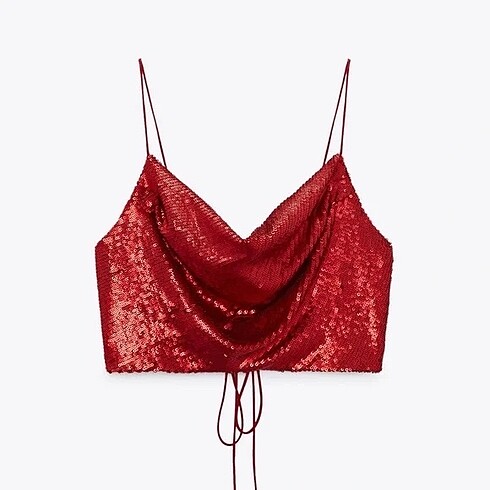 Orj.Zara payetli bluz