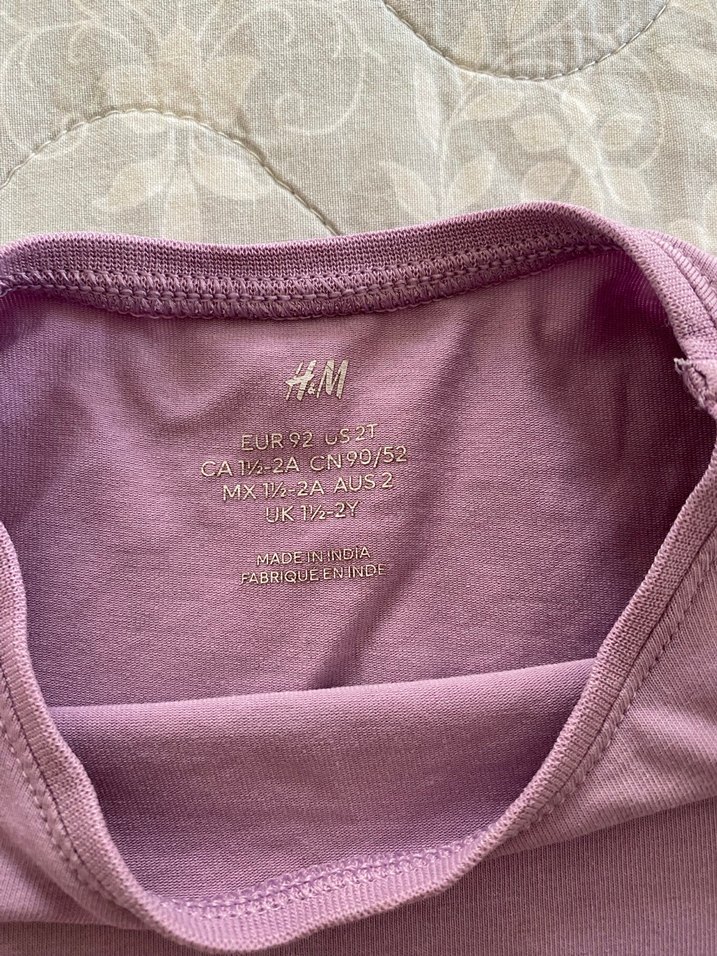 Kız Çocuk Uzun Kollu Mor Tişört - Görsel 3