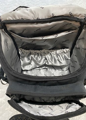 Siyah Kapitone Bebek Bakım Çantası - Görsel 3