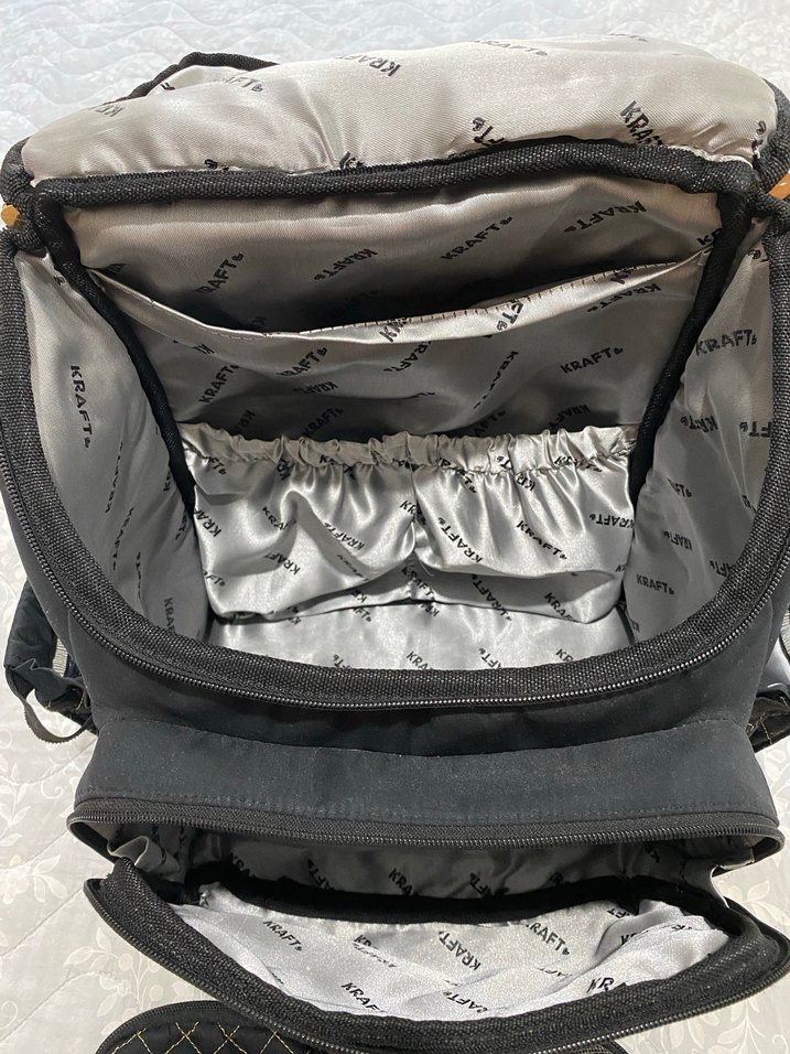 Siyah Kapitone Bebek Bakım Çantası - Görsel 3