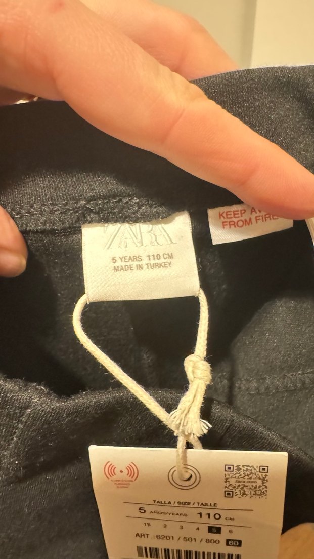 Zara 5 yaş tayt pantolon - Görsel 3