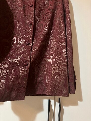 diğer Beden bordo Renk Vintage ceket