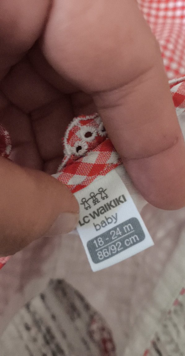 Nakışlı Fırfırlı Kırmızı Kız Elbisesi - Görsel 5