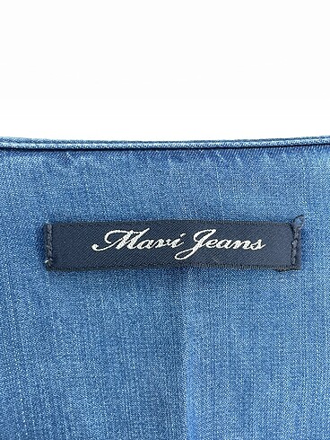 s Beden çeşitli Renk Mavi Jeans Kısa Elbise %70 İndirimli.