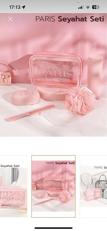 Victoria s Secret Seyahat seti