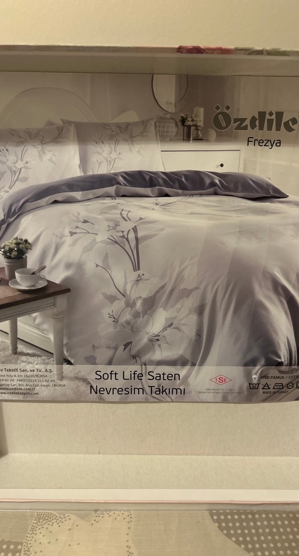 Özdilek Soft Life Çift Kişilik Saten Nevresim Takımı - Görsel 3
