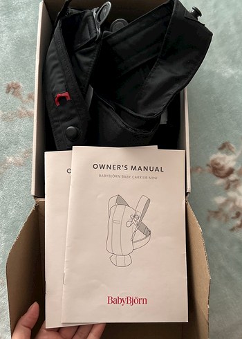 BabyBjörn Siyah Bebek Taşıyıcı - Görsel 3