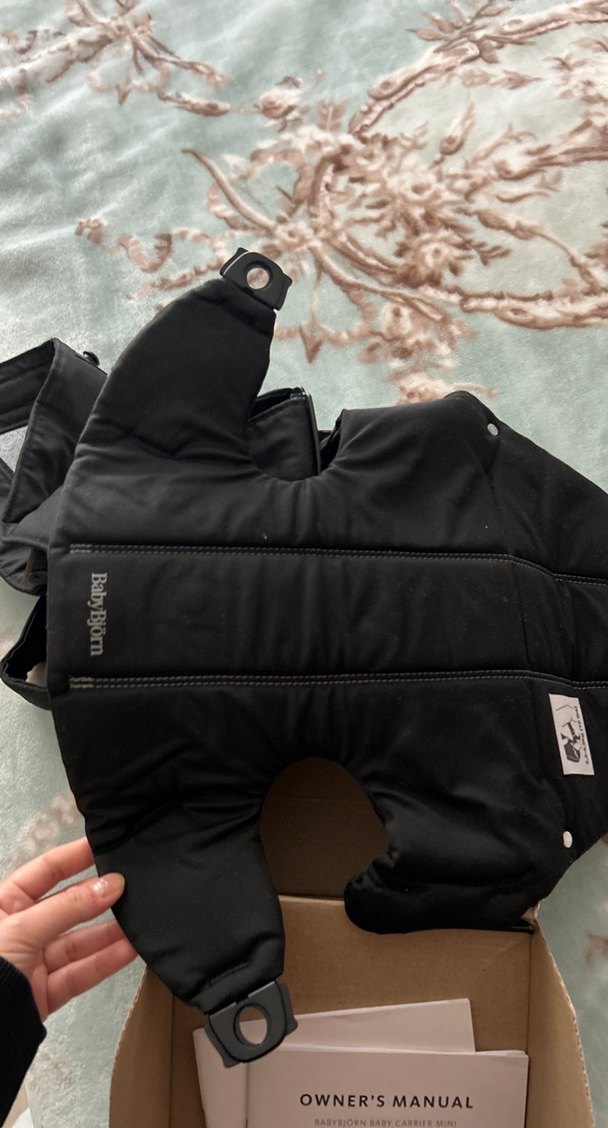 BabyBjörn Siyah Bebek Taşıyıcı - Görsel 4