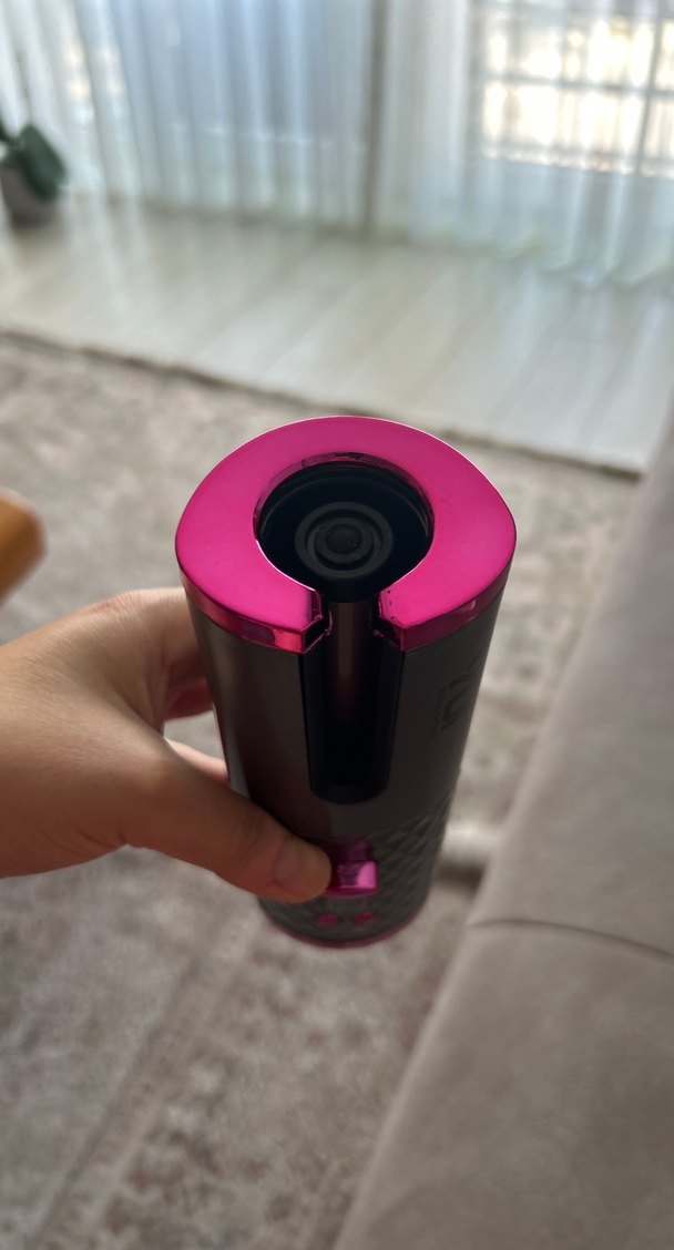 Yui Marka Pembe kablosuz Saç Maşası - Görsel 2