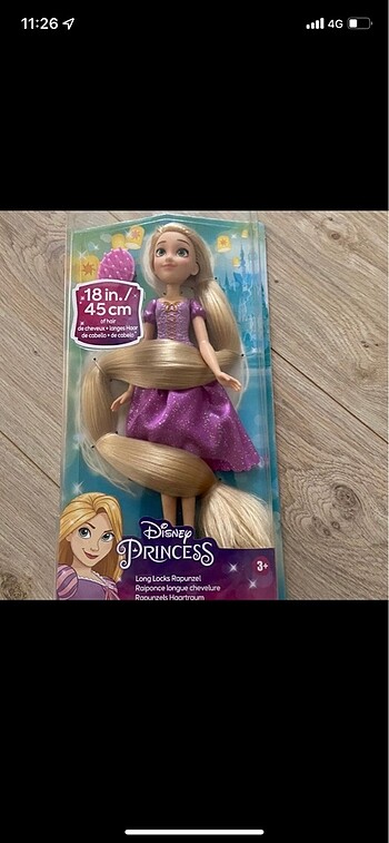 Disney rapunzel bebek