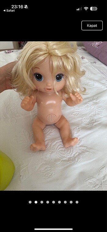 Barbie Baby alive tuvalet eğitimi
