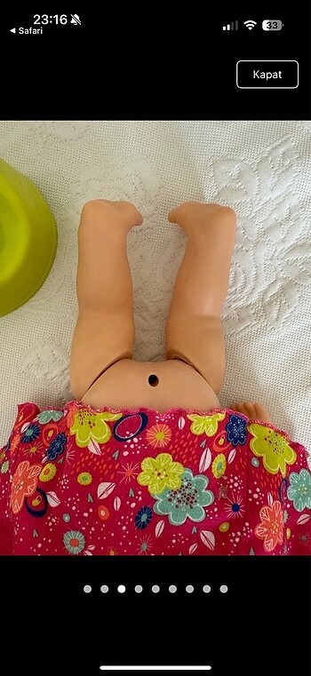 Beden Baby alive tuvalet eğitimi
