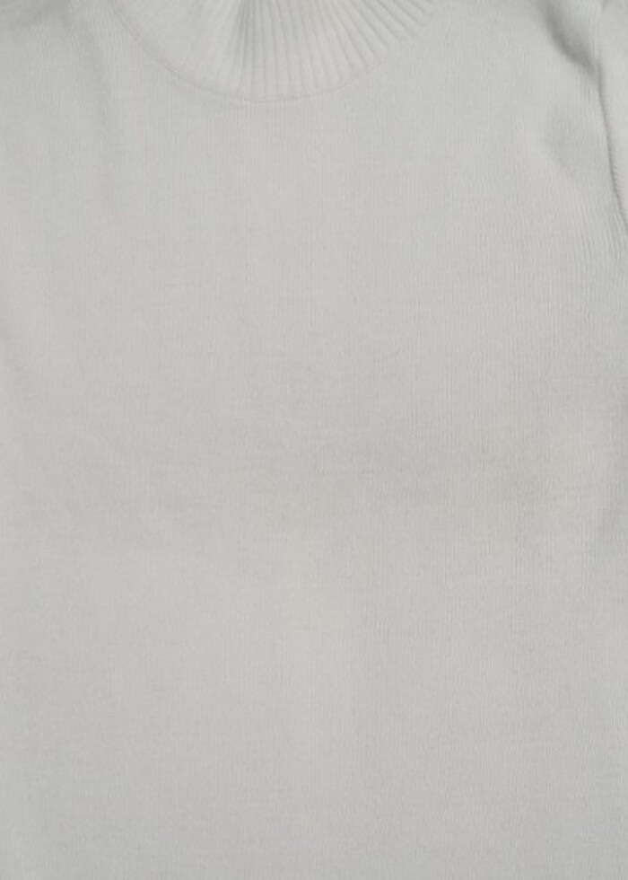 Krem bisiklet yaka kazak - Görsel 2