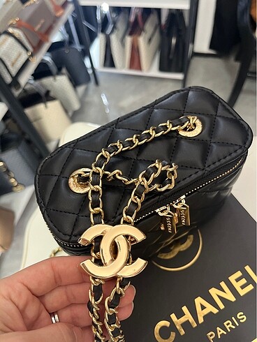 Beden siyah Renk Chanel kutu model çanta