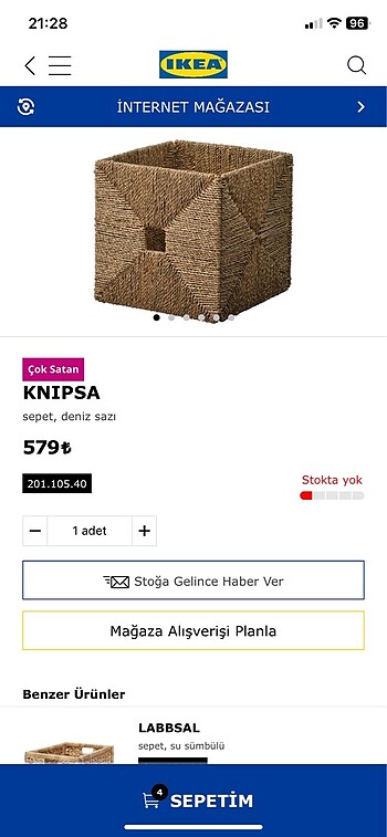 Ikea İkea KNIPSA