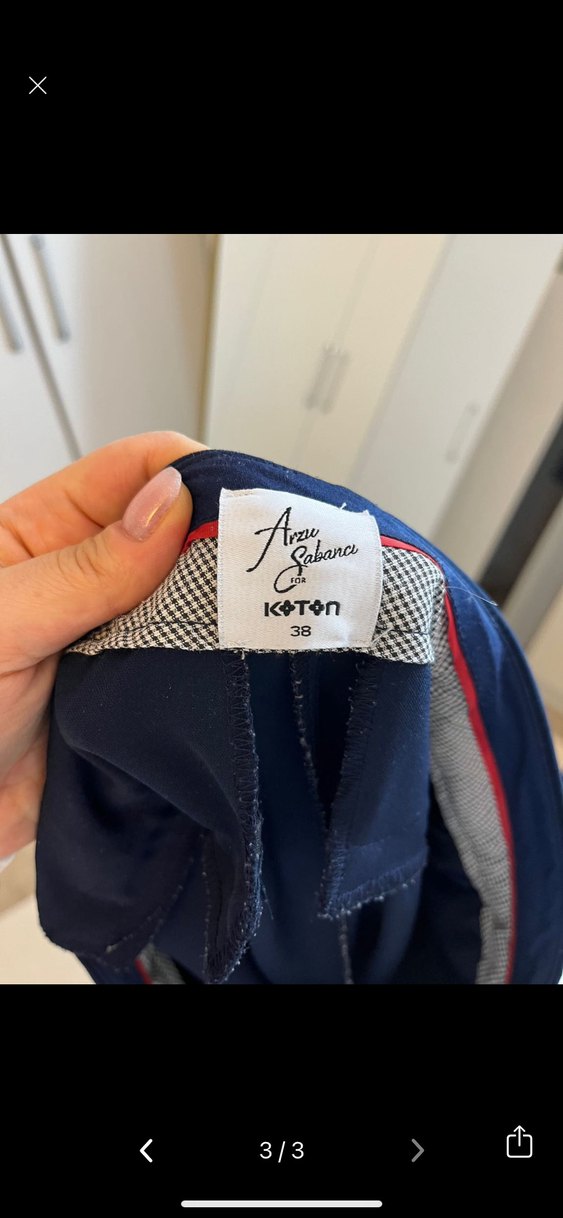 Beyaz, Normal Boy, Kadın Denim Pantolon - Görsel 2